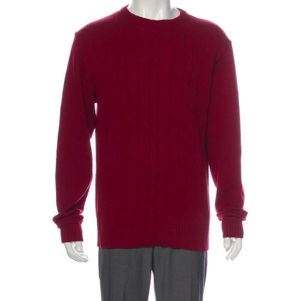 Men's Oscar De LA Renta classic Christmas sweater - Picture 8 of 8